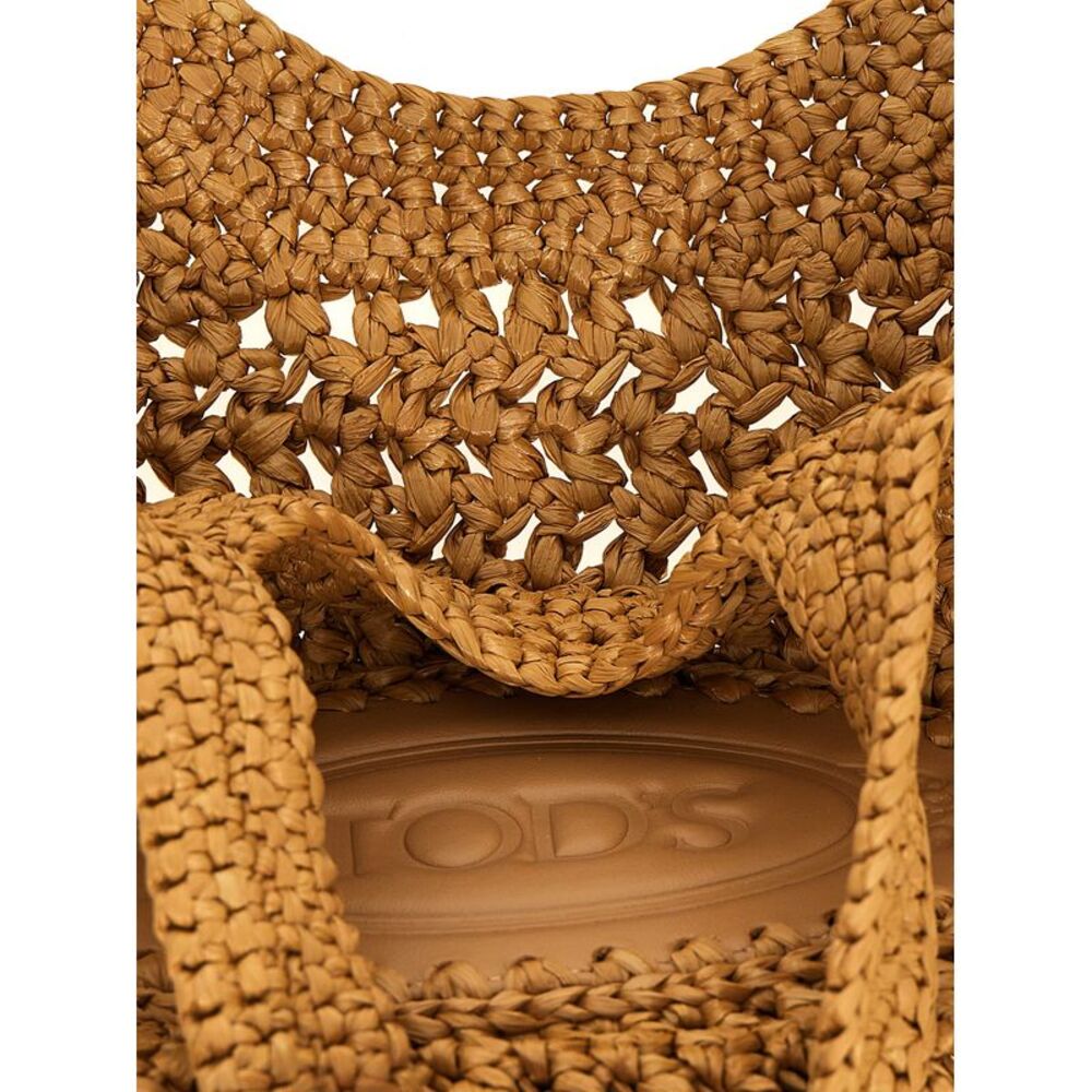Tod's Women's Small Raffia Shopping Bag - Picture 4 of 4